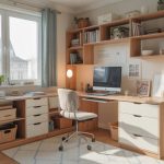 Créer un espace bureau à domicile ergonomique et sécurisé pour les seniors grâce à la rénovation